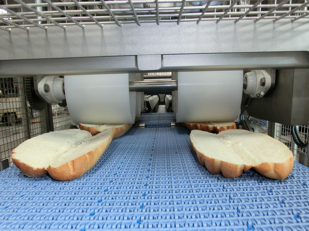 Trancheur de sandwichs baguette à disque de coupe verticale - BFR Systems