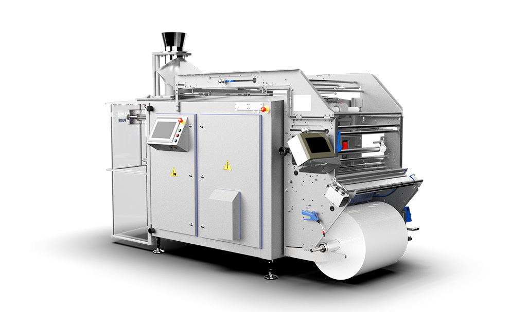 Continuous vertical packaging machine