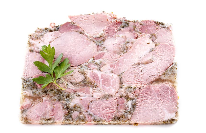 Tranche de pâté de tête