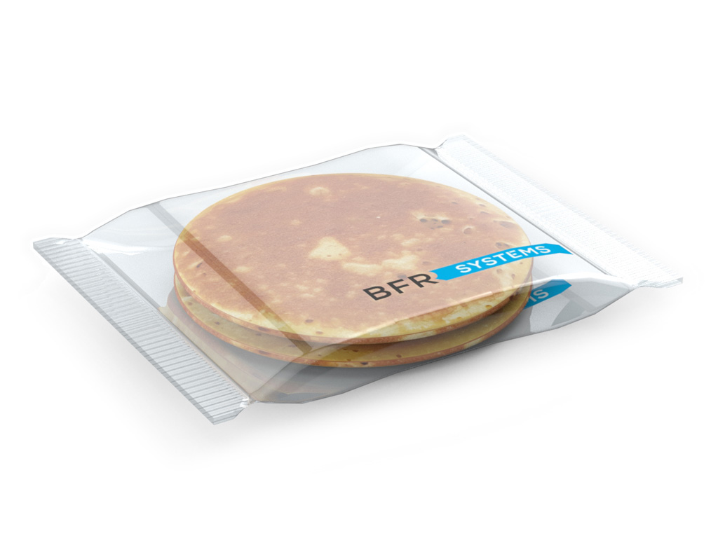 Pancakes emballés par deux